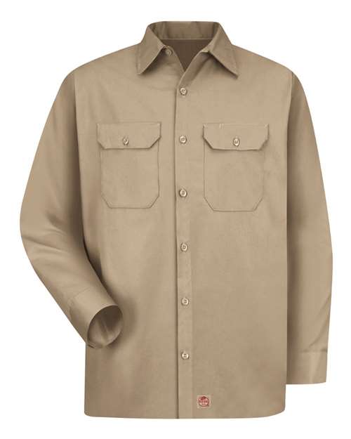 Red Kap Men's Utility Long Sleeve Work Shirt ST52