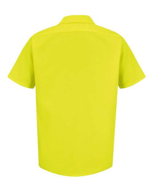 Red Kap Men's Enhanced Visibility Short Sleeve Work Shirt SS24
