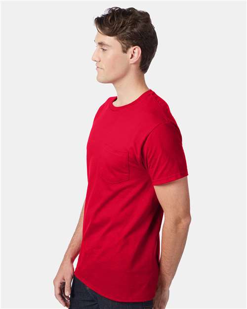 Hanes Unisex Authentic Pocket T-Shirt 5590