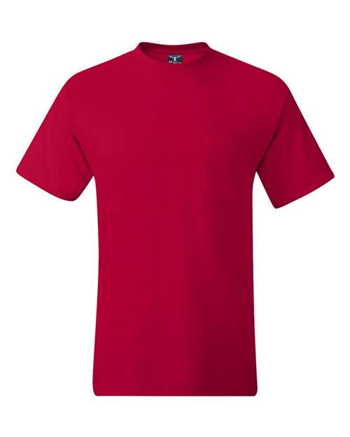 Hanes Unisex Beefy-T® Pocket T-Shirt 5190