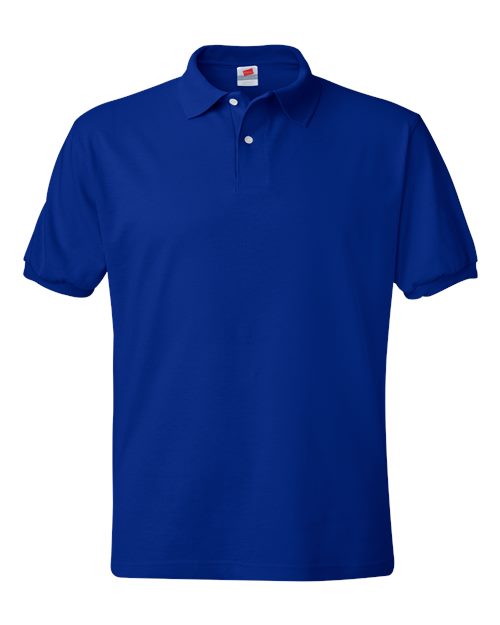 Hanes Unisex EcoSmart® Jersey Polo 054X