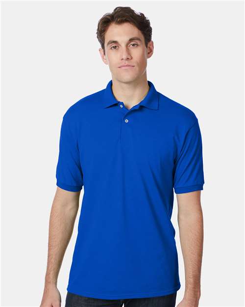 Hanes Unisex EcoSmart® Jersey Polo 054X