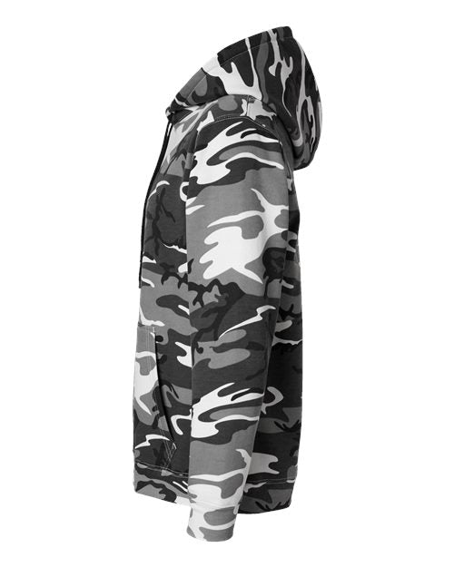 Code Five Unisex Camo Fleece Hoodie Sweatshirt 3969
