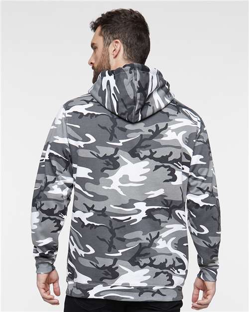 Code Five Unisex Camo Fleece Hoodie Sweatshirt 3969