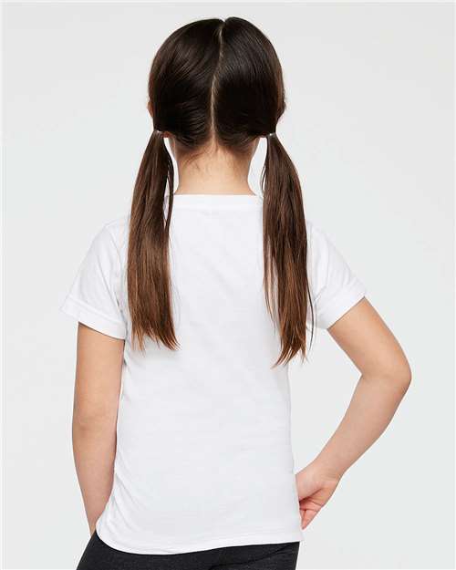 LAT Girls' Fine Jersey Tee 2616