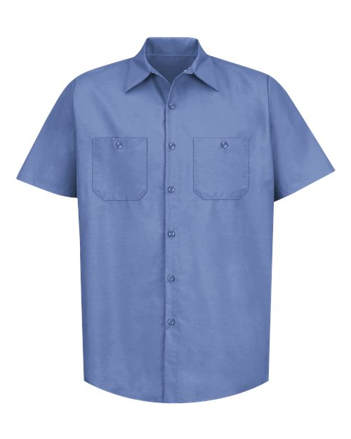 Red Kap Men's Industrial Short Sleeve Work Shirt SP24