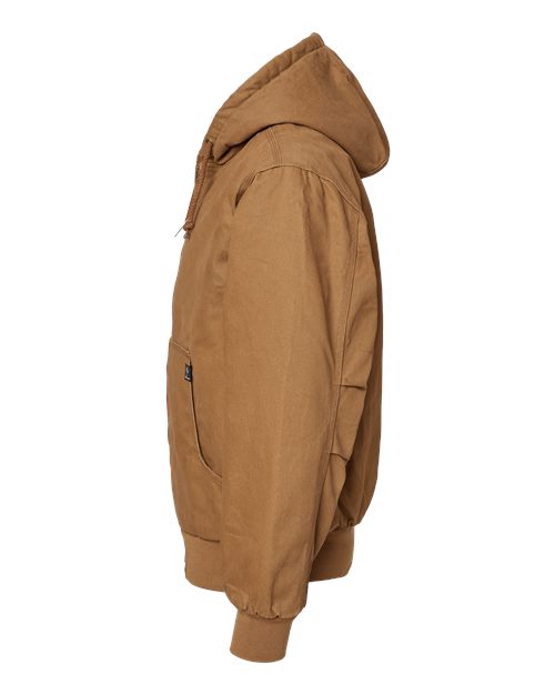 DRI DUCK Men's Cheyenne Boulder Cloth™ Hooded Jacket with Tricot Quilt Lining 5020