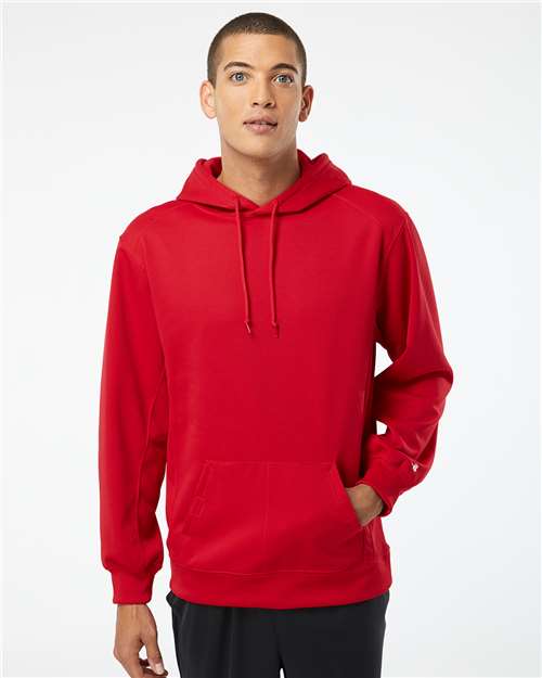 Badger Men's Performance Fleece Hooded Sweatshirt 1454