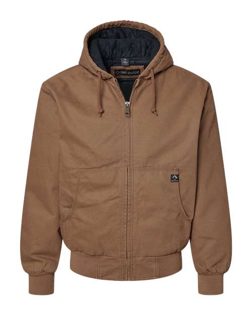 DRI DUCK Men's Tall Cheyenne Boulder Cloth™ Hooded Jacket with Tricot Quilt Lining 5020T