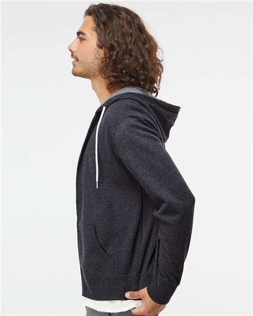 Independent Trading Co. Unisex Lightweight Full-Zip Hooded Sweatshirt AFX90UNZ