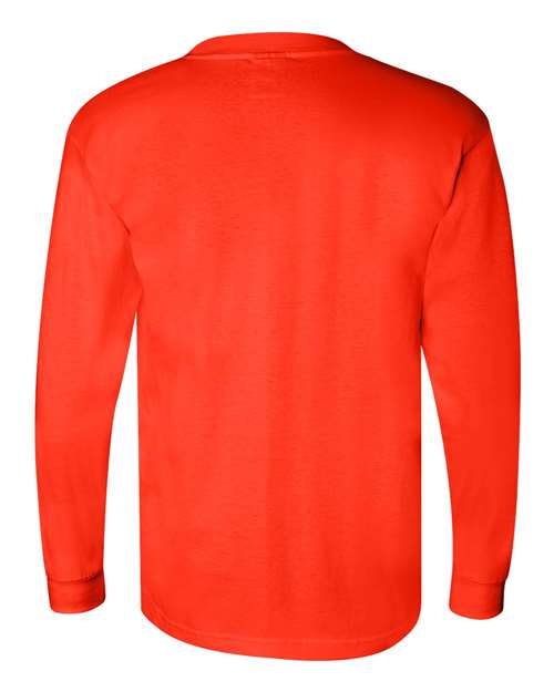 Bayside Unisex Union-Made Long Sleeve Pocket T-Shirt 3055