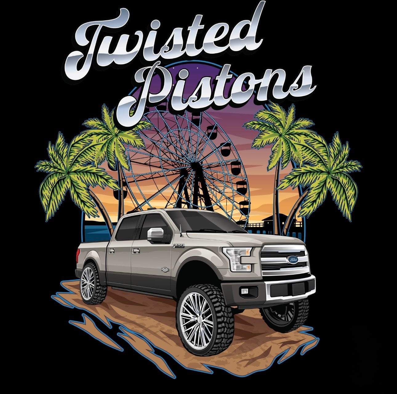 Beach Vibes F-150 Hoodie