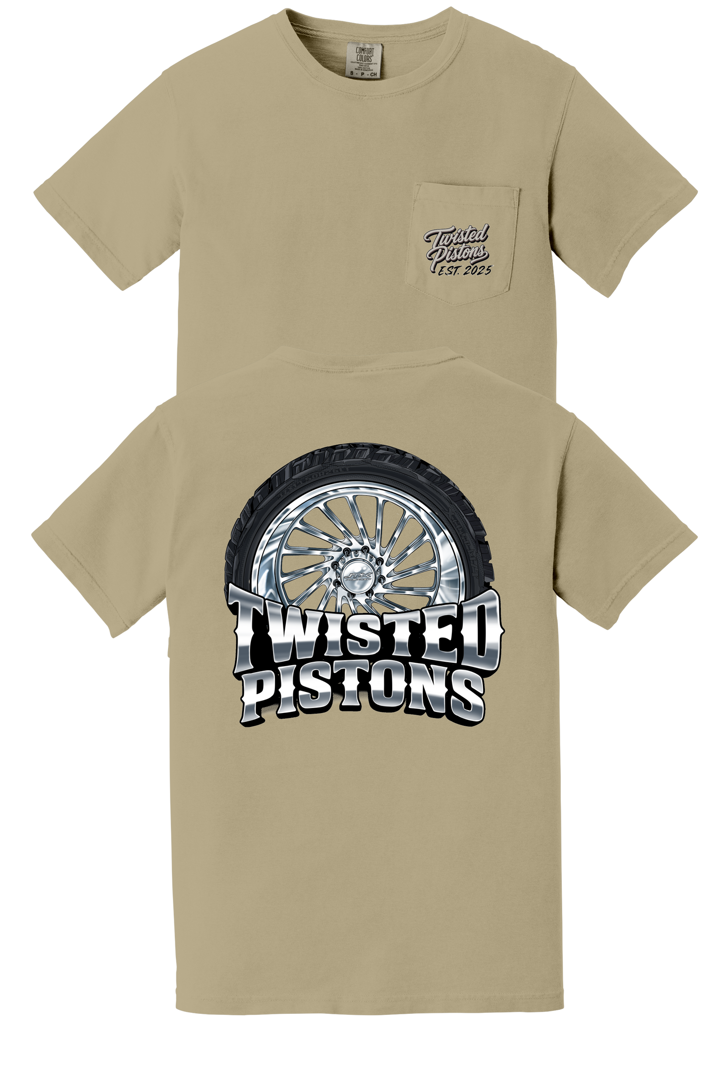 TP Wheel (V.2) tee