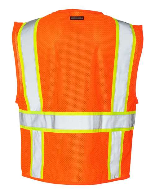 Kishigo Unisex Ultra-Cool™ Solid Front Vest with Mesh Back 1163-1164