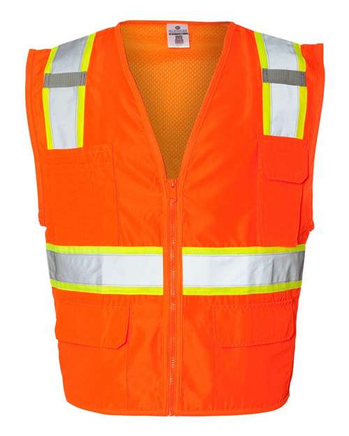Kishigo Unisex Ultra-Cool™ Solid Front Vest with Mesh Back 1163-1164