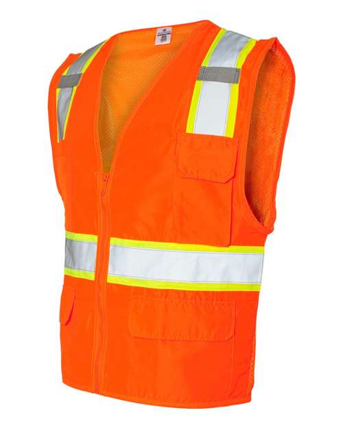 Kishigo Unisex Ultra-Cool™ Solid Front Vest with Mesh Back 1163-1164