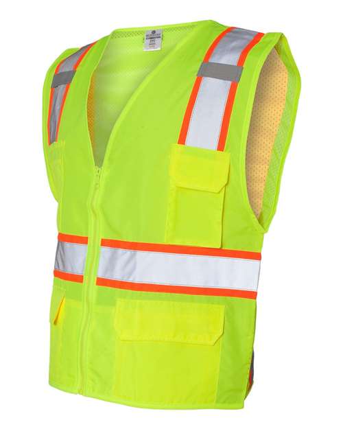 Kishigo Unisex Ultra-Cool™ Solid Front Vest with Mesh Back 1163-1164