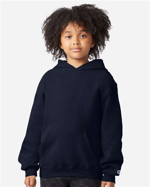 Champion Youth Powerblend® Hooded Sweatshirt S790