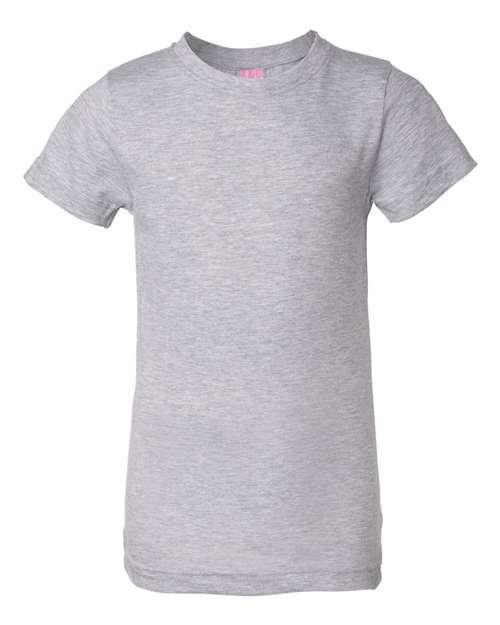 LAT Girls' Fine Jersey Tee 2616