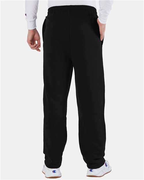 Champion Unisex Powerblend® Open-Bottom Sweatpants with Pockets P800