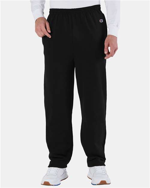 Champion Unisex Powerblend® Open-Bottom Sweatpants with Pockets P800