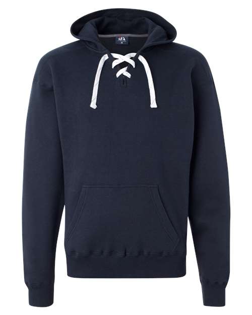 J. America Men's Sport Lace Hooded Sweatshirt 8830