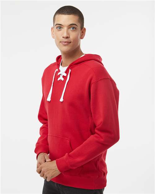 J. America Men's Sport Lace Hooded Sweatshirt 8830