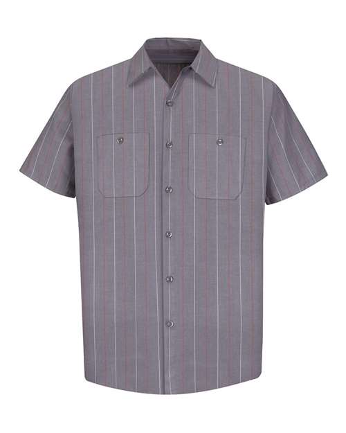 Red Kap Men's Industrial Short Sleeve Work Shirt SP24