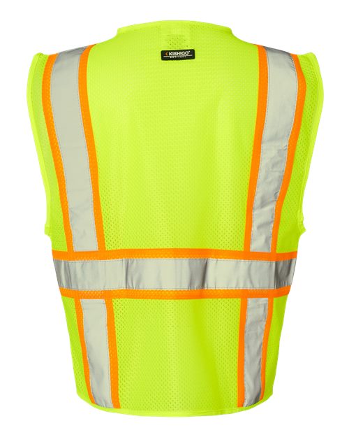 Kishigo Unisex Ultra-Cool™ Multi-Pocket Vest 1195-1196