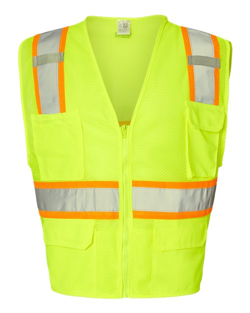 Kishigo Unisex Ultra-Cool™ Multi-Pocket Vest 1195-1196
