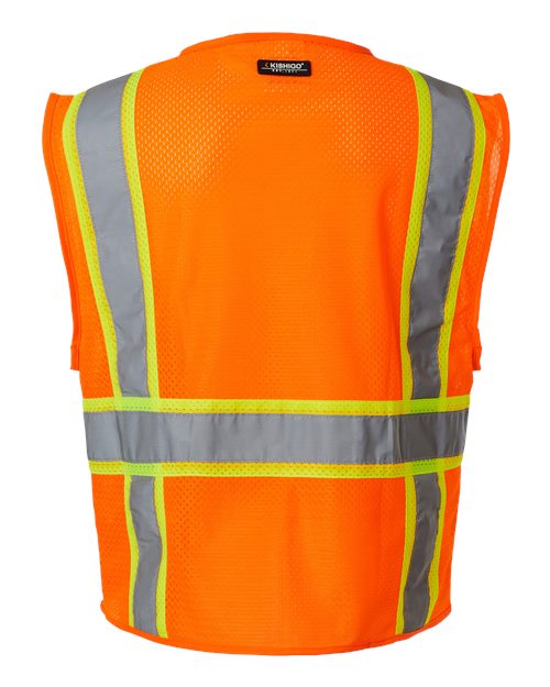 Kishigo Unisex Ultra-Cool™ Multi-Pocket Vest 1195-1196