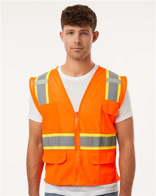 Kishigo Unisex Ultra-Cool™ Multi-Pocket Vest 1195-1196