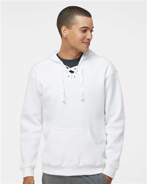J. America Men's Sport Lace Hooded Sweatshirt 8830