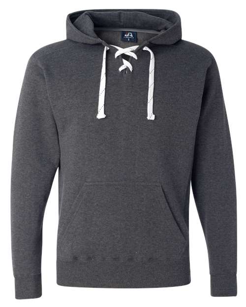 J. America Men's Sport Lace Hooded Sweatshirt 8830
