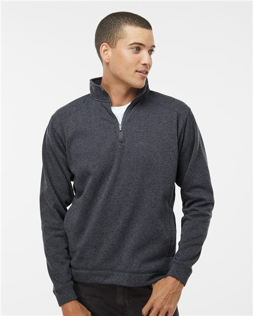 J. America Men's Cosmic Fleece Quarter-Zip Sweatshirt 8614