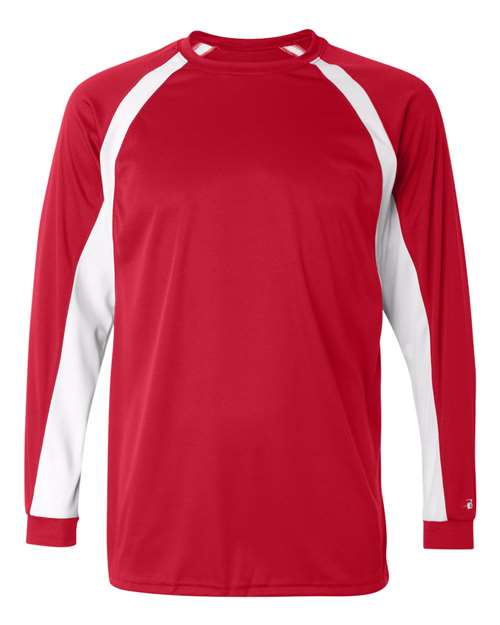 Badger Men's B-Core Hook Long Sleeve T-Shirt 4154