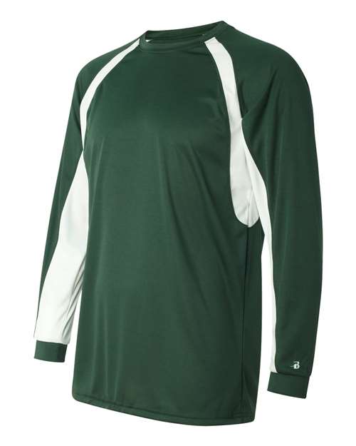 Badger Men's B-Core Hook Long Sleeve T-Shirt 4154