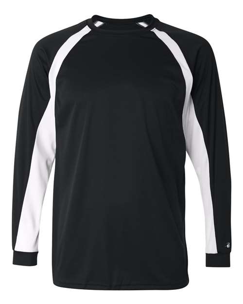 Badger Men's B-Core Hook Long Sleeve T-Shirt 4154