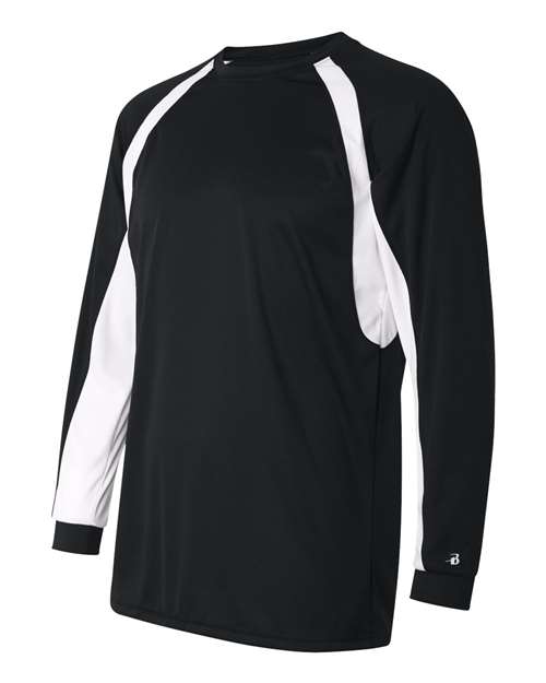Badger Men's B-Core Hook Long Sleeve T-Shirt 4154