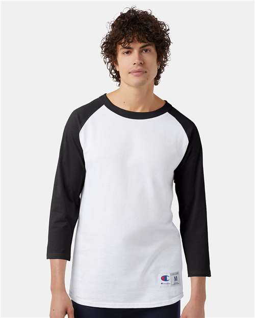 Champion Unisex Raglan Baseball T-Shirt T137