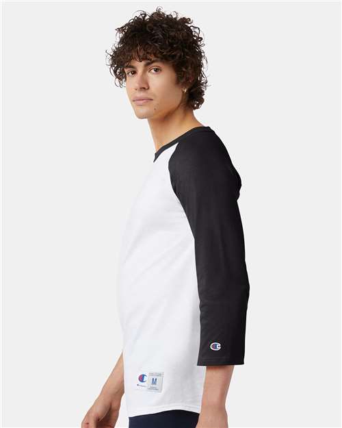 Champion Unisex Raglan Baseball T-Shirt T137