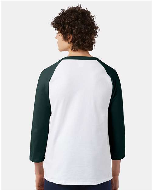 Champion Unisex Raglan Baseball T-Shirt T137