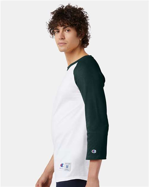 Champion Unisex Raglan Baseball T-Shirt T137