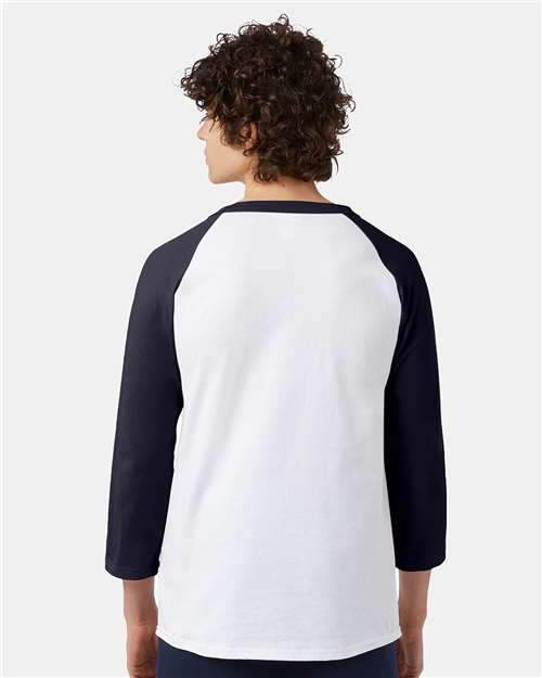 Champion Unisex Raglan Baseball T-Shirt T137