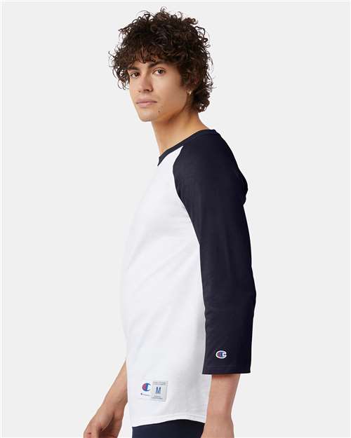 Champion Unisex Raglan Baseball T-Shirt T137
