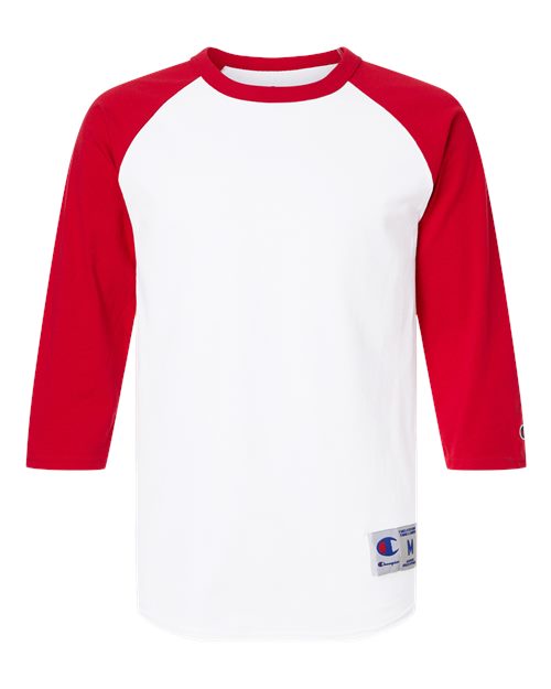 Champion Unisex Raglan Baseball T-Shirt T137