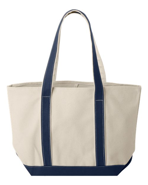 Liberty Bags Windward Large Cotton Canvas Classic Resort Tote 8871