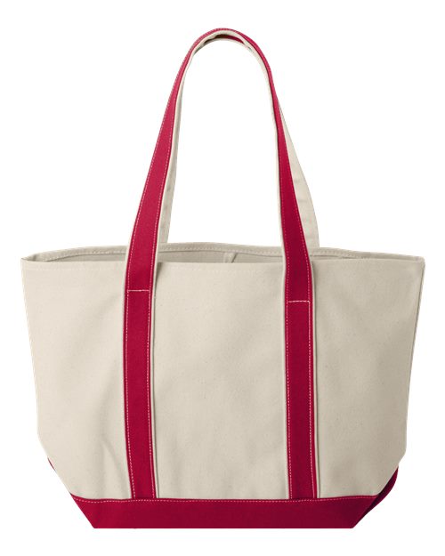 Liberty Bags Windward Large Cotton Canvas Classic Resort Tote 8871