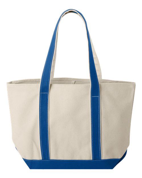 Liberty Bags Windward Large Cotton Canvas Classic Resort Tote 8871