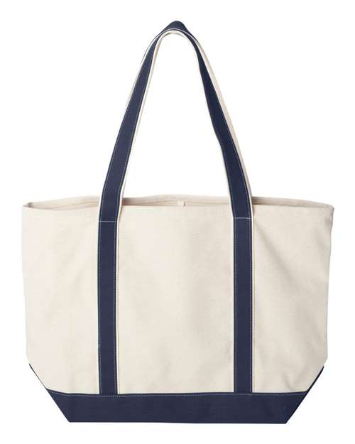 Liberty Bags Carmel Classic XL Cotton Canvas Resort Tote 8872